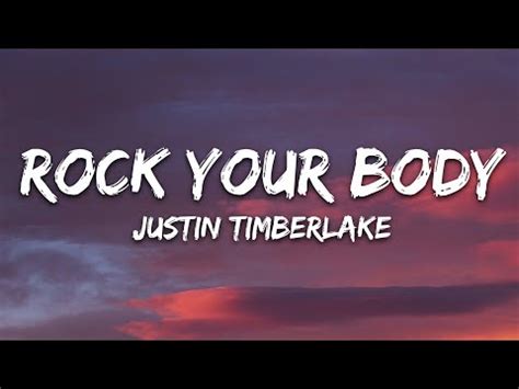 girls naked|Justin Timberlake – Rock Your Body Lyrics